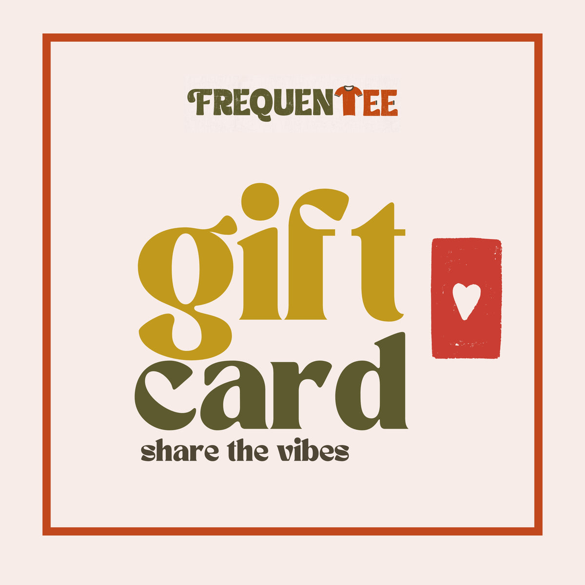 Frequentee Gift Card