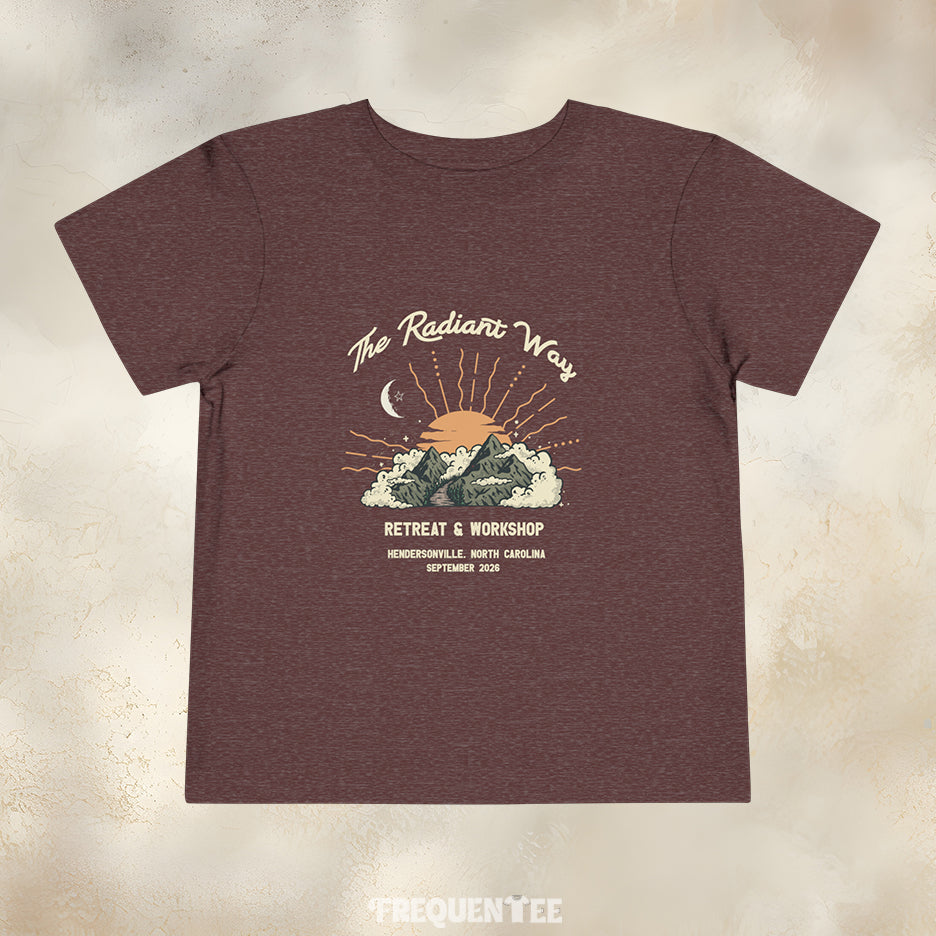 THE RADIANT WAY TODDLER TEE