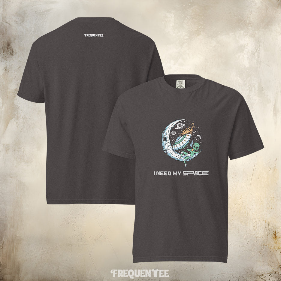 I NEED MY SPACE HEAVYWEIGHT TEE