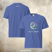 I NEED MY SPACE HEAVYWEIGHT TEE