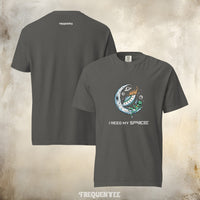 I NEED MY SPACE HEAVYWEIGHT TEE