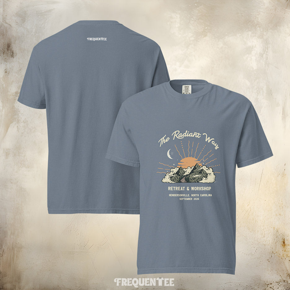 THE RADIANT WAY HEAVYWEIGHT TEE