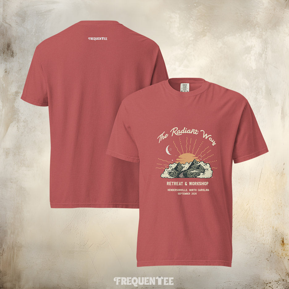 THE RADIANT WAY HEAVYWEIGHT TEE