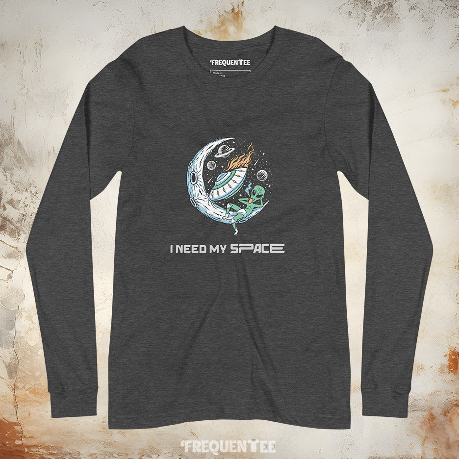 I NEED MY SPACE LONG-SLEEVE TEE