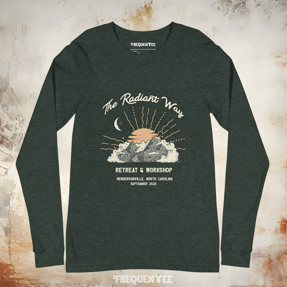 THE RADIANT WAY LONG-SLEEVE TEE