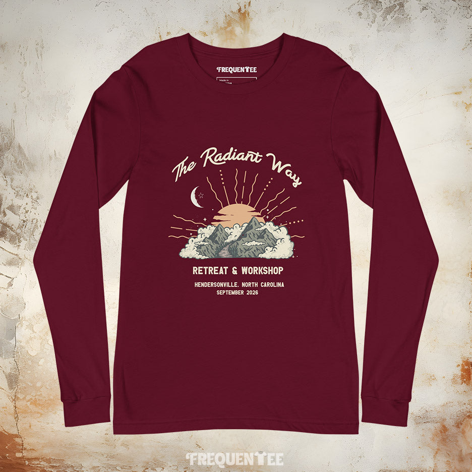THE RADIANT WAY LONG-SLEEVE TEE