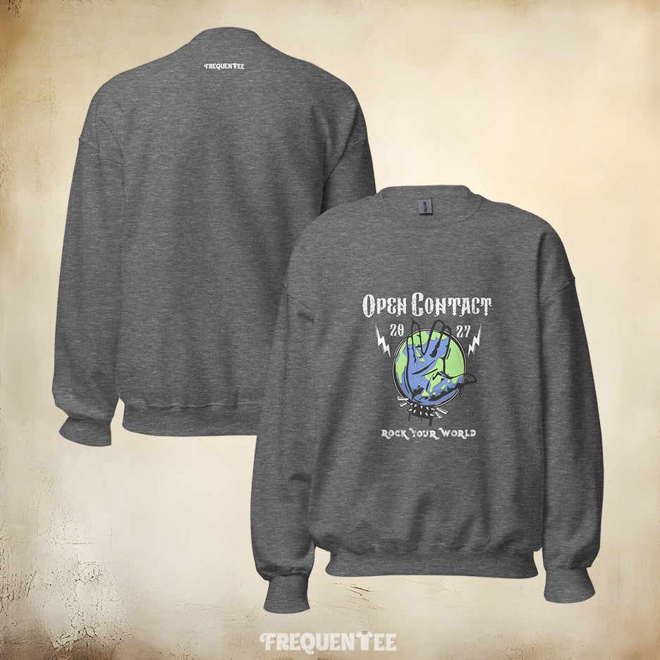 OPEN CONTACT SWEATSHIRT