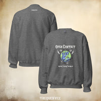 OPEN CONTACT SWEATSHIRT