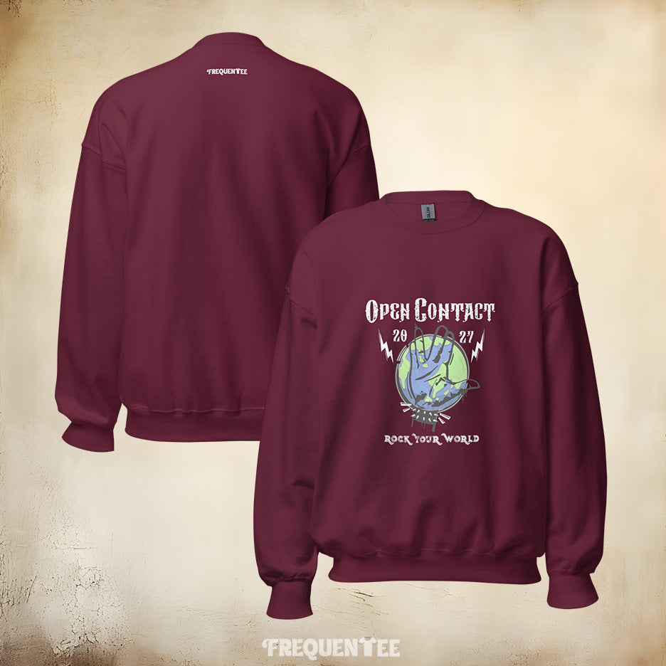 OPEN CONTACT SWEATSHIRT