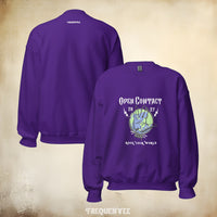 OPEN CONTACT SWEATSHIRT
