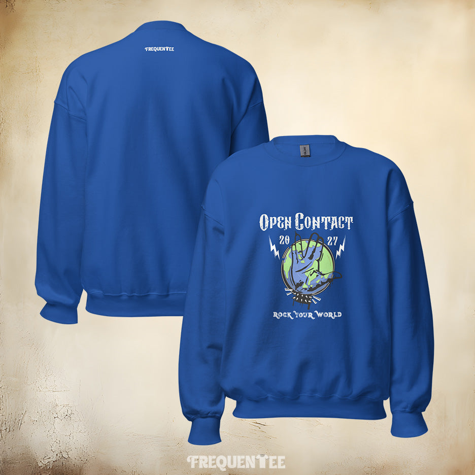 OPEN CONTACT SWEATSHIRT