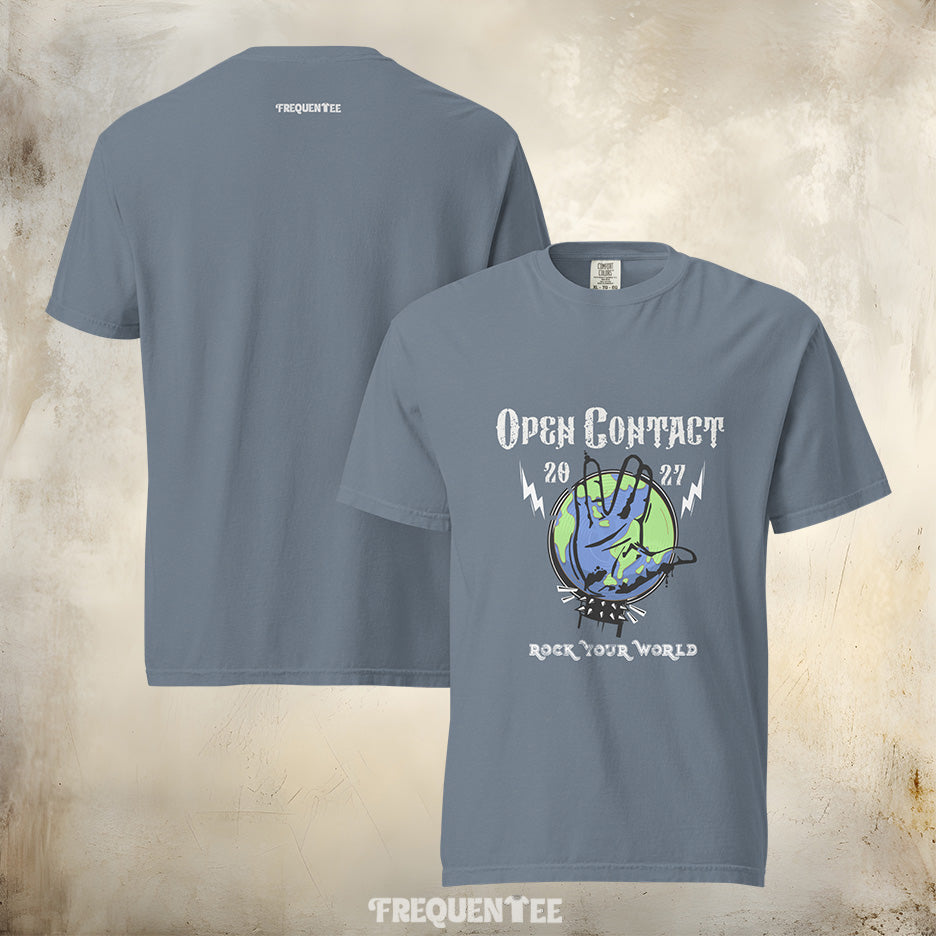 OPEN CONTACT HEAVYWEIGHT TEE