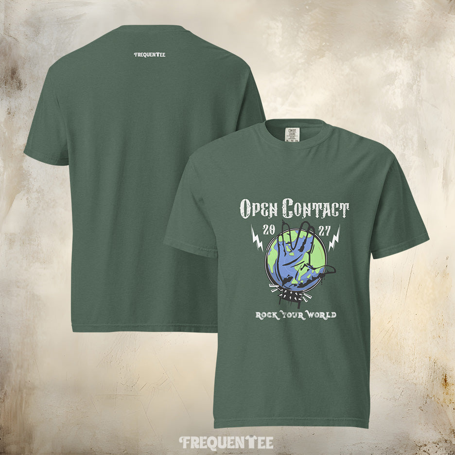 OPEN CONTACT HEAVYWEIGHT TEE