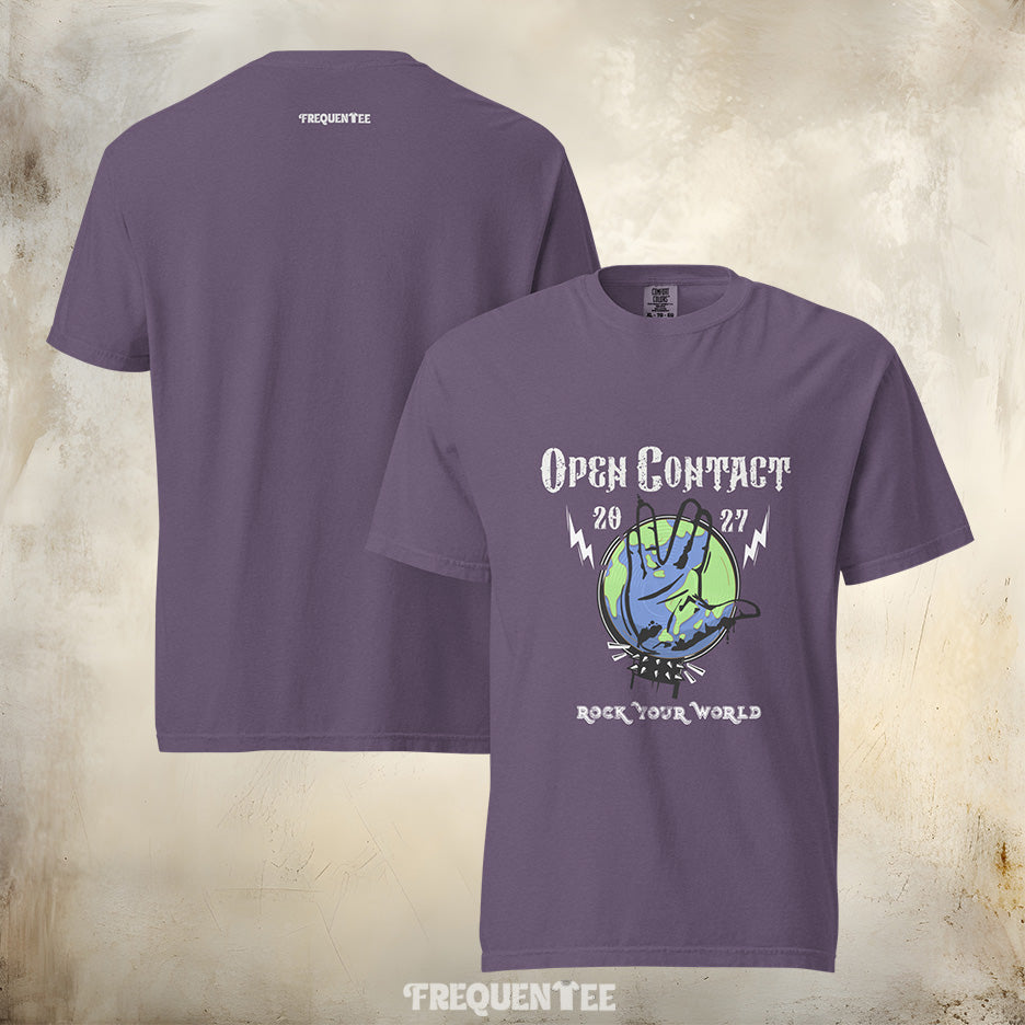 OPEN CONTACT HEAVYWEIGHT TEE