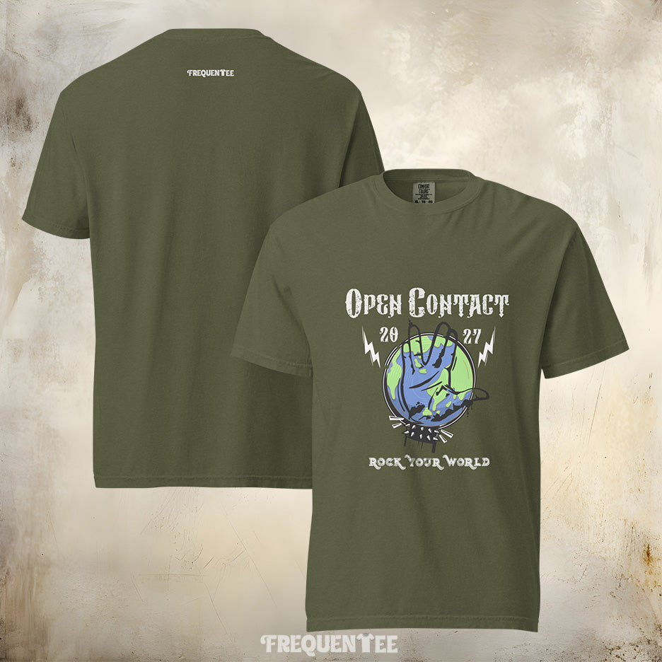 OPEN CONTACT HEAVYWEIGHT TEE