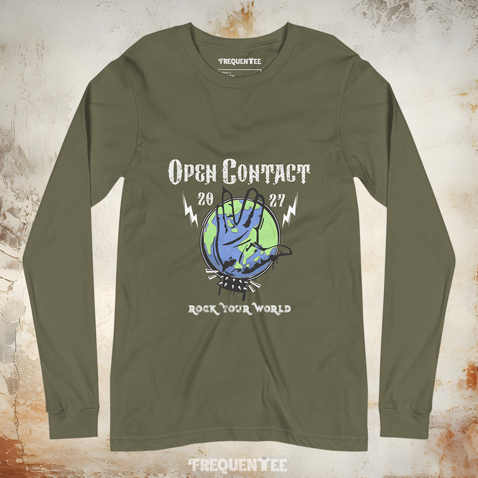 OPEN CONTACT LONG-SLEEVE TEE
