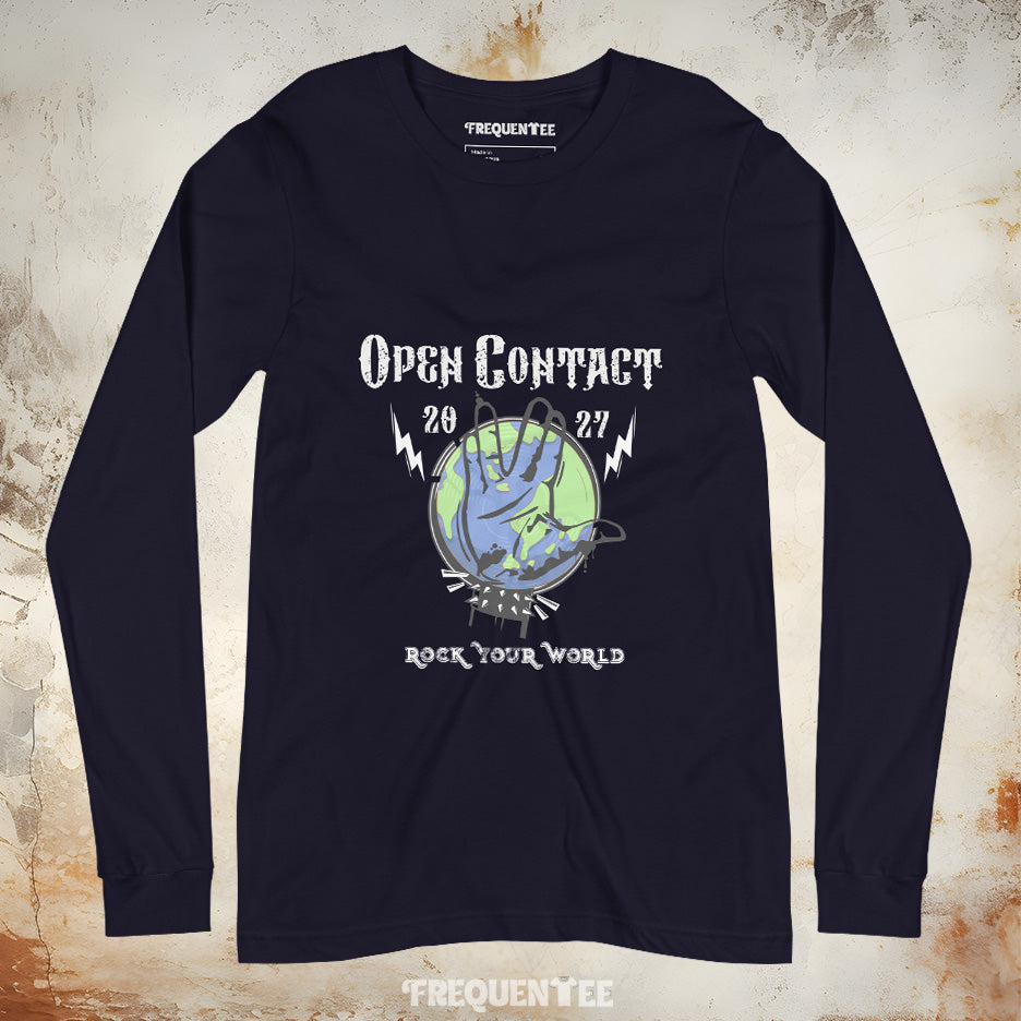 OPEN CONTACT LONG-SLEEVE TEE